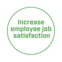 Increase employee job satisfaction